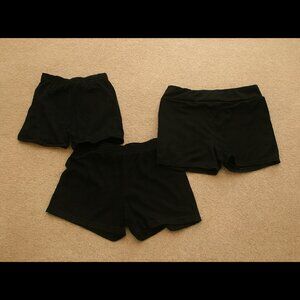 🎀 3 Pairs Girls Cheer / Athletic Shorts – Size L & XL 🎀